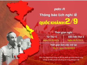 Thông báo nghỉ lễ Quốc Khánh 2/9