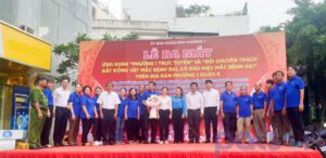 Lễ ra mắt ứng dụng "Phường 1 trực tuyến" và Đội Đội chuyên trách bắt động vật mắc bệnh dại, có dấu hiệu mắc bệnh dại