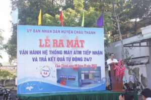 Lễ ra mắt Hệ thống tiếp nhận và trả hồ sơ tự động 24/7