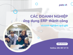 các doanh nghiệp ứng dụng ERP thành công