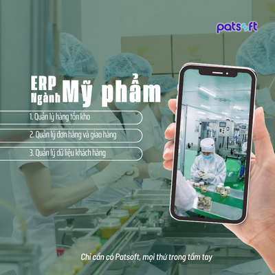 erp ngành mỹ phẩm